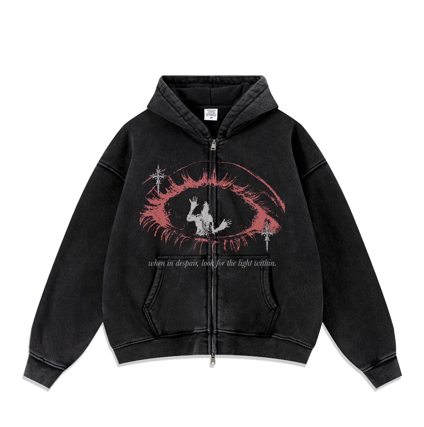 Despair Zip Up Hoodie