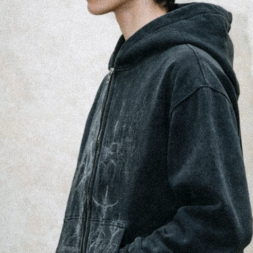 Inventory Of War Zip Up Hoodie