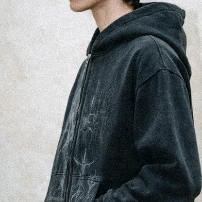 Inventory Of War Zip Up Hoodie