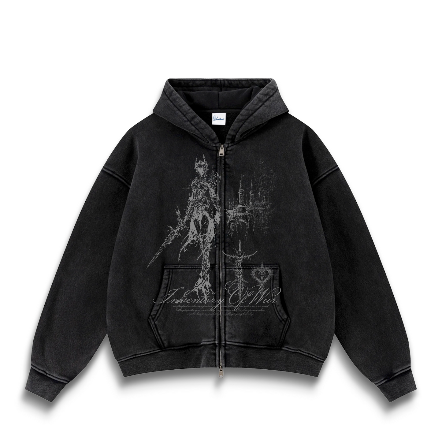 Inventory Of War Zip Up Hoodie