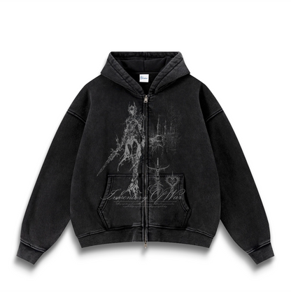 Inventory Of War Zip Up Hoodie