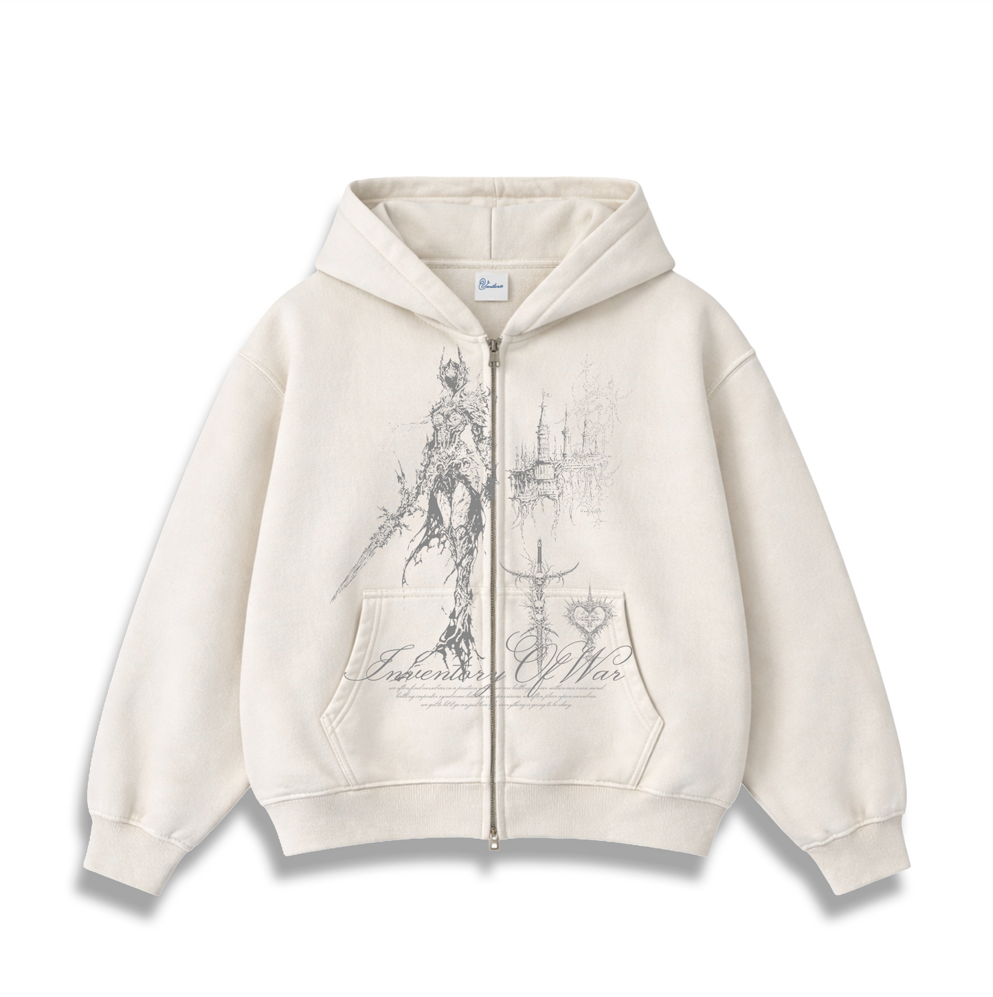 Inventory Of War Zip Up Hoodie