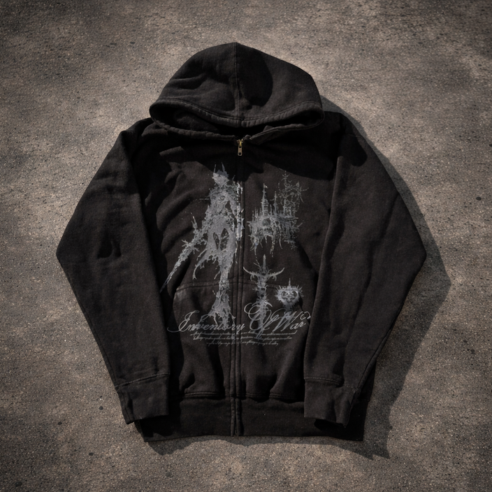 Inventory Of War Zip Up Hoodie