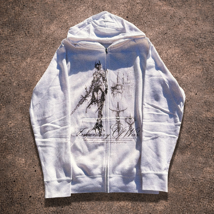 Inventory Of War Zip Up Hoodie